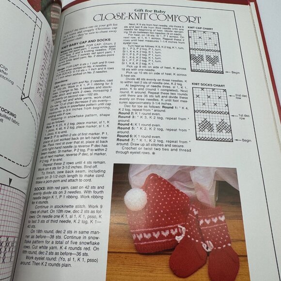 Christmas Country Style Hardcover Book By Reiman Publications 1991 - Picture 7 of 10